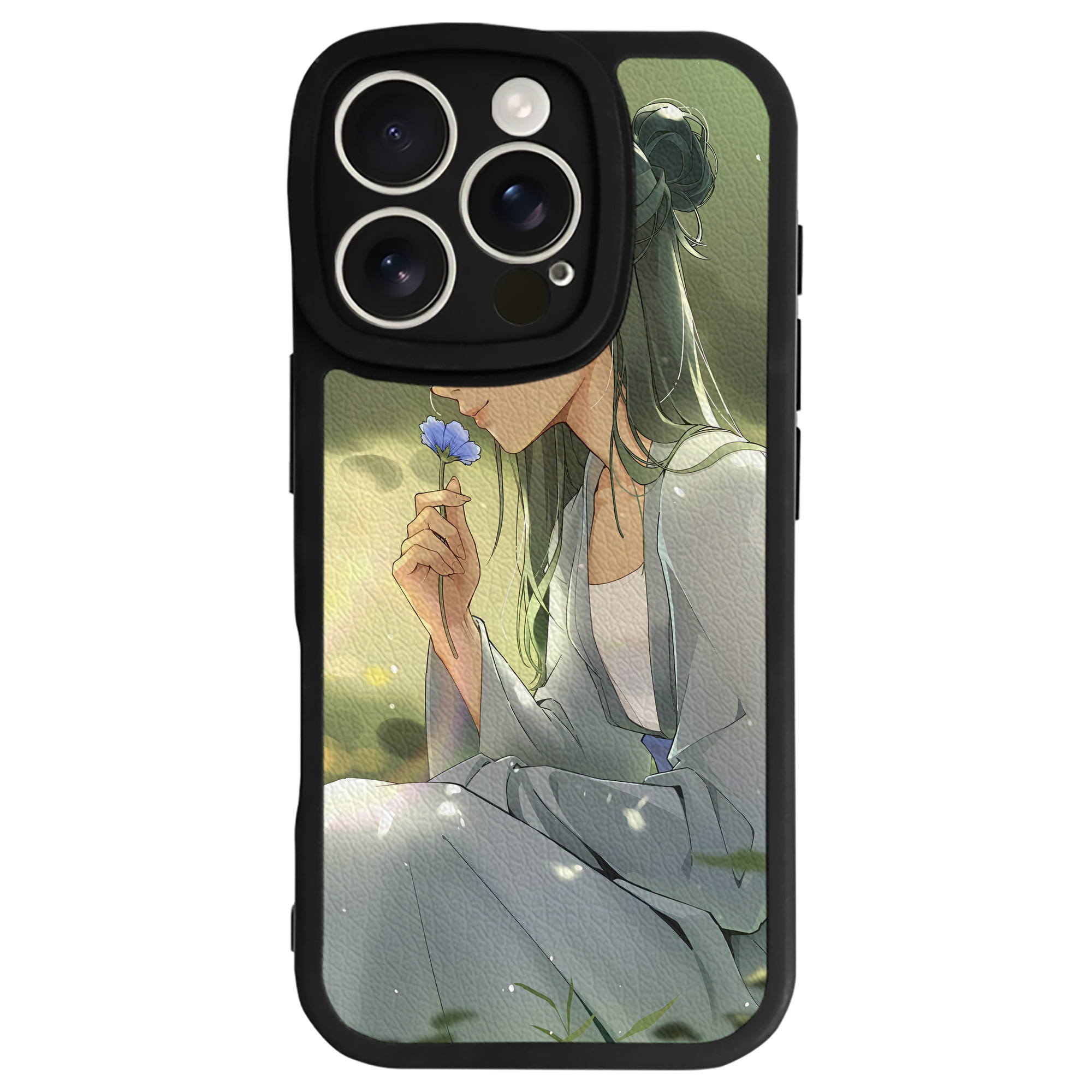 （画像用） 薬屋のひとりごと The Apothecary Diaries 【iPhone 16シリーズ対応】シリコンスマホケース（レザー調） 材質：シリコン
